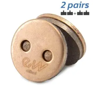 Plăcuțe de frână CS001-S sinterizate rotunde fără știft 20mm pentru Xiaomi [Ewheel] - 2 buc