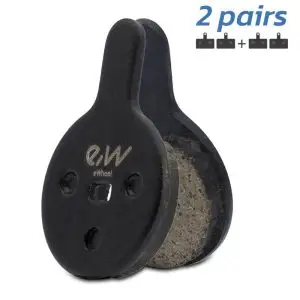 Placuta de frana rotunda din rasina trotinete electrice Rambomil 014