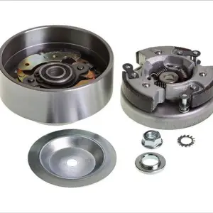Ambreiaj complet simplu moped Piaggio Ciao – Bravo – Boxer – Si 2T AC 50cc (pentru modelele fara variator)