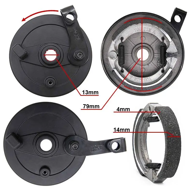 Frână cu tambur Dualtron Minimotors - imagine 2