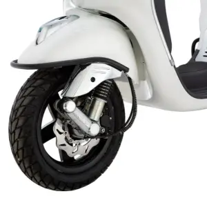 Ornament aripa fata Vespa LX - Vespa LXV - Vespa S 2T - 4T 50-125-150cc - culoare: negru mat