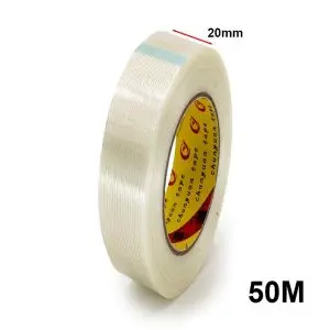 Bandă adezivă din fibră de sticlă latime 20 mm lungime 50 m