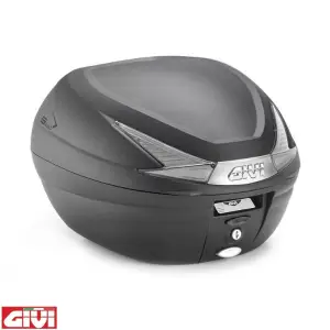 Cutie portbagaj (topcase) Givi model Monolock B330NT culoare: negru/gri (volum: 33 litri) – include placa de montaj