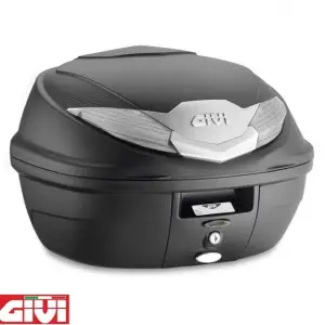 Cutie portbagaj (topcase) Givi model Monolock B360NT culoare: negru/gri (volum: 36 litri) – include placa de montaj