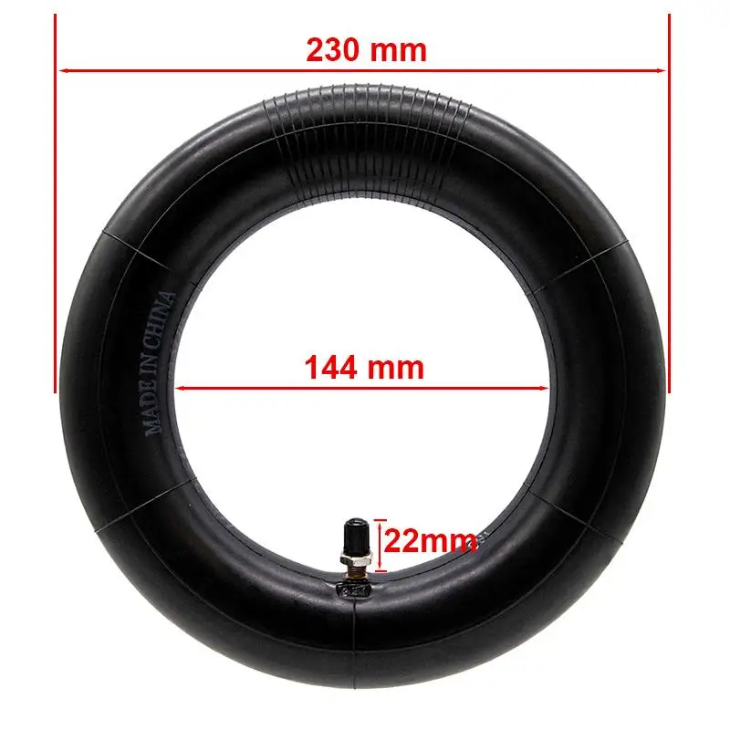 Camera de aer trotineta electrica 10×2,5 supapa dreapta - imagine 2