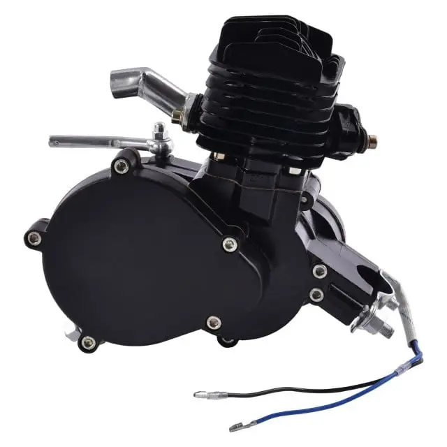 Kit motor bicicleta 80cc 2 TIMPI (Negru) - imagine 4