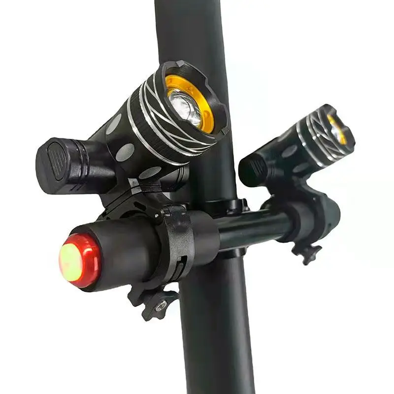 Faruri LED - trotineta electrică, reîncărcabile, cu ghidon, negru | Motorevolution - imagine 3
