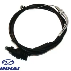 Cablu acceleratie scurt ATV Linhai Anniversary - Worker 4T LC 260-300cc (prindere partea superioara a carburatorului) 1080 mm