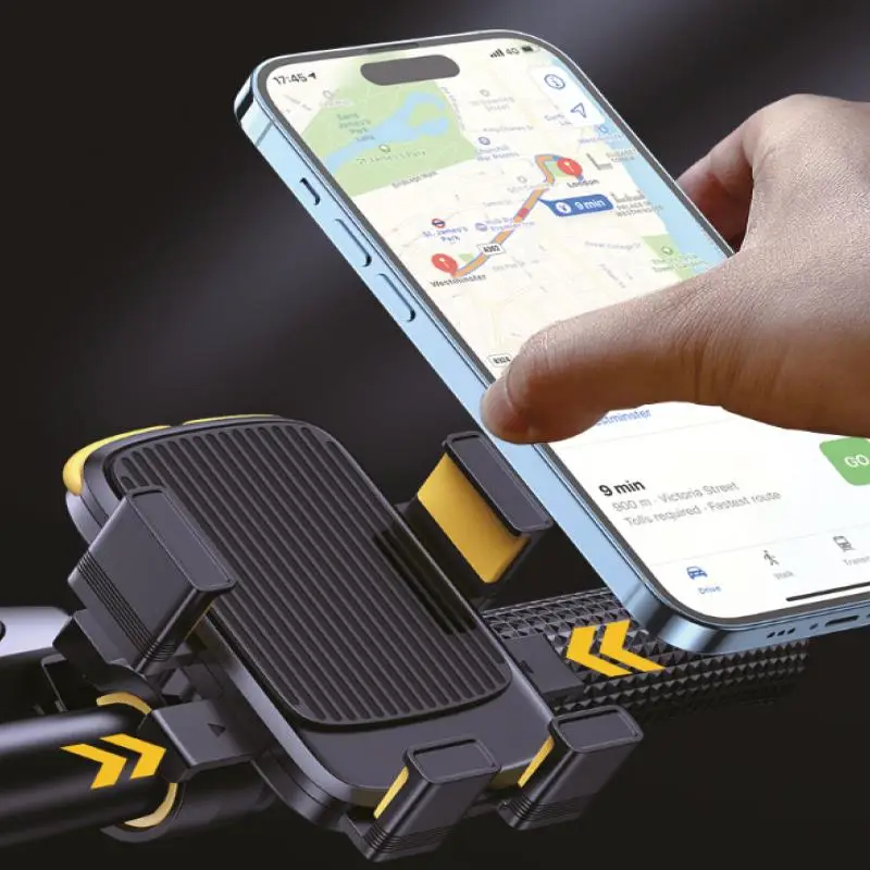 Suport universal - telefon mobil - trotineta / bicicleta electrică, EWS006 cu Elastic Security | Motorevolution - imagine 5