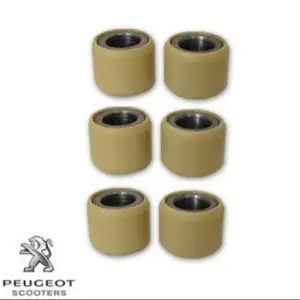 Set role variator 20x17x8.5gr originale Peugeot Elyseo - Elystar 4T LC 125-150cc - set 6 role