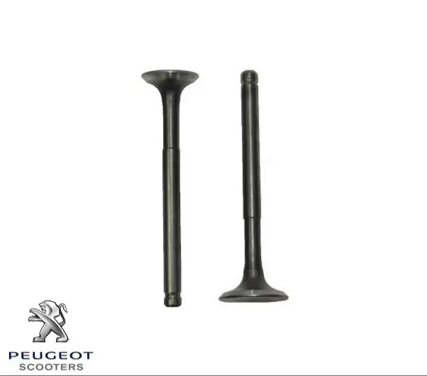 Set supape originale Peugeot Vclic 4T 50cc (compatibila cu scutere tip GY6-50 - Baotian - Kymco - Rex - Rieju - Sachs 4T 50cc)
