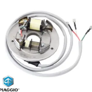 Magnetou (stator aprindere) original Piaggio Ape Car P2 - MP501 - P601 - TM (09-) - TM P602 - P703 (84-) 2T AC 220cc - 3 fire