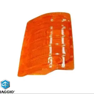 Sticla semnalizare fata dreapta originala Piaggio Ape TM P602 (82-83) - TM P 703 (87-04) 2T 220cc - TM P 703 Diesel (87-04) 422cc