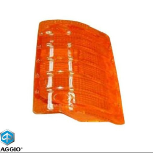 Sticla semnalizare fata stanga originala Piaggio Ape TM P602 (82-83) - TM P 703 (87-04) 2T 220cc - TM P 703 Diesel (87-04) 422cc