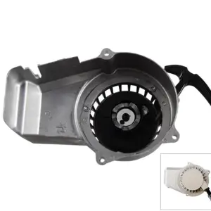 Demaror (capac pornire) Pocket Bike - mini ATV 2T AC 50cc - culoare: argintiu