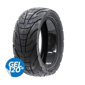 Anvelopă pentru trorineta electrică fără cameră (tube less) Cityroad 80/65-6 cu gel, negru | Motorevolution