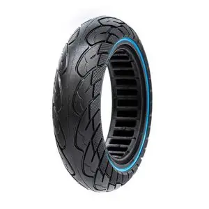 Cauciuc Anvelopa trotineta electrica plina Nedong trotineta electrica 10x2.5-6.1/B44 cu linie albastra