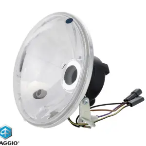 Far complet original Vespa COSA 1 - COSA 2 - P 125 X - P 150 X - P 200 X - PX 2T AC 125-150-200cc - compatibil cu bec halogen tip P43t