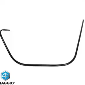Ornament cromat carena fata dreapta original Vespa GTS - GTS Super - GTS Super iGet - GTS Tech (14-20) 4T LC 125-150-300cc - culoare: negru