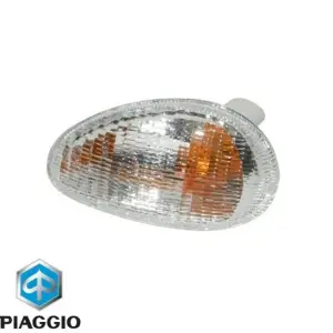 Semnalizare fata stanga transparenta originala Vespa ET4 (99-04) 4T 125-150cc