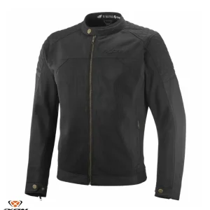 Geaca (jacheta) barbati pentru scuter - motocicleta Urban/Heritage Ixon vara model Ozcan MS culoare: negru – tip croi: Fit XL