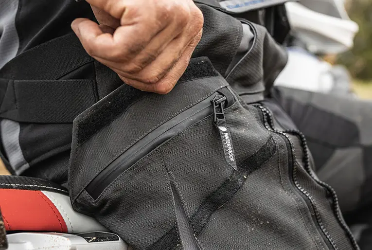 Pantaloni pentru scuter - motocicleta barbati Touring/Adventure Ixon All season model Ragnar MS culoare: negru/antracit Negru/antracit M - imagine 6
