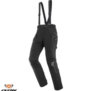 Pantaloni pentru scuter - motocicleta barbati Touring/Adventure Ixon All season/vara model Odin MS culoare: negru Negru 4XL