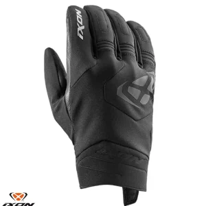 Manusi barbati pentru scuter - motocicleta Roadster Mid-season textil/piele Ixon model MIG 2 WP MS culoare: negru/alb – degete tactile – waterproof M (8/9)