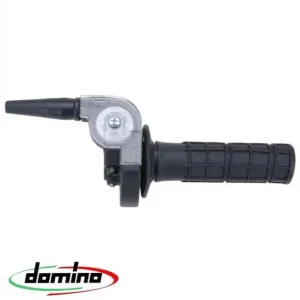 Maneta dreapta (comanda acceleratie) model formula cross-enduro - cursa maxima: mm 47 (Domino)