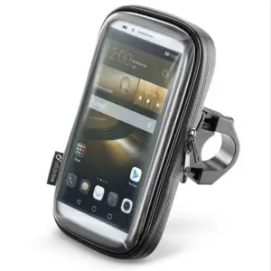Suport telefon Interphone model Uni Case Holder 65 montaj pe ghidon - waterproof - diagonala maxima smartphone: 6.5 inch
