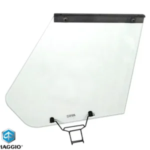 Geam complet usa fata dreapta original Piaggio Ape 50 (09-18) - Ape Mix (98-08) 2T AC 50cc