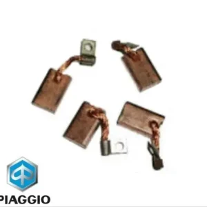 Perii carbuni electromotor originali Ape TM P 501/601 (78-96) - TM P 703 (84-05) 220cc - Ape Car TM P 703 (set 4 bucati)