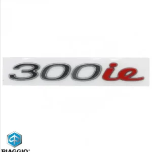 Sigla scris "300ie" frontala originala Piaggio Carnaby 300 ie Cruiser (09-12) 4T LC 300cc