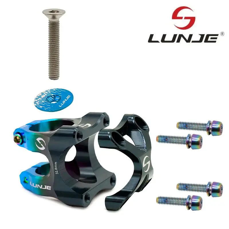 Tijă pentru ghidon de 31,8 mm EWPM-002 negru-albastru - imagine 2