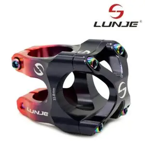 Tija pentru ghidon de 31,8 mm EWPM-002 negru-rosu