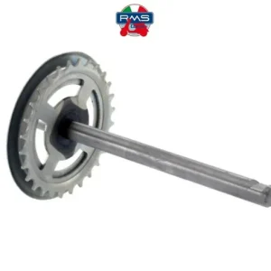 Ax pedalier moped Piaggio Boss - Boxer - Ciao - Grillo - Si - Super Bravo 2T AC 50cc (28 dinti)