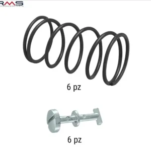 Kit suruburi fixare capace laterale moped Piaggio Bravo - Si - Si FL - Si Mix 2T AC 50cc