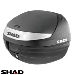 Cutie portbagaj (topcase) Shad model SH29 culoare: negru (volum: 29 litri) – include placa de montaj
