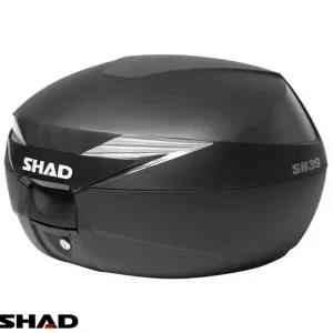 Cutie portbagaj (topcase) Shad model SH39 culoare: negru (volum: 39 litri) – include placa de montaj