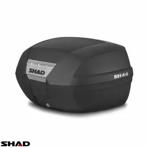 Cutie portbagaj (topcase) Shad model SH44 culoare: negru (volum: 44 litri) – include placa de montaj