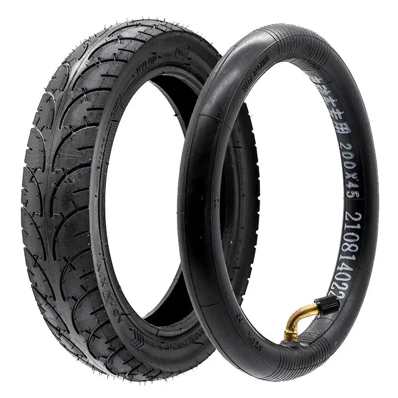 Set anvelopă cu cameră, pentru trotineta electrică, 200×50 pentru janta de 5,5 inch | Motorevolution
