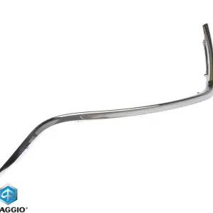 Ornament cromat carena fata stanga original Vespa Elettrica - Primavera (13-) - Sprint (14-) 50-125-150cc