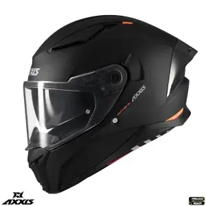Casca integrala pentru scuter - motocicleta Axxis Panther SV A1 negru mat (ochelari soare integrati) – tip viziera: MT-V-31 – DKS429 XS (53/54cm)