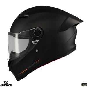 Casca integrala pentru scuter - motocicleta Axxis Fenix A1 negru mat – tip viziera: MT-V-31B – DKS429 XXL (63/64cm)