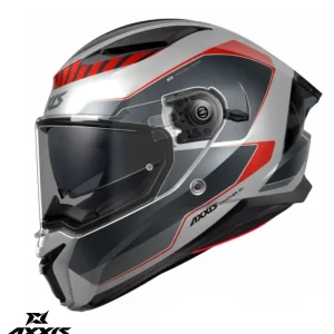 Casca integrala pentru scuter - motocicleta Axxis Panther SV Gale A5 rosu mat (ochelari soare integrati) – tip viziera: MT-V-31B – DKS429 L (59/60cm)