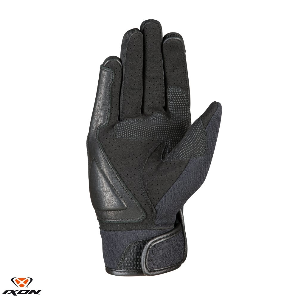 Manusi femei Roadster vara piele/textil Ixon model RS Launch LS culoare: negru/gri – degete tactile XL (10/11) - imagine 2