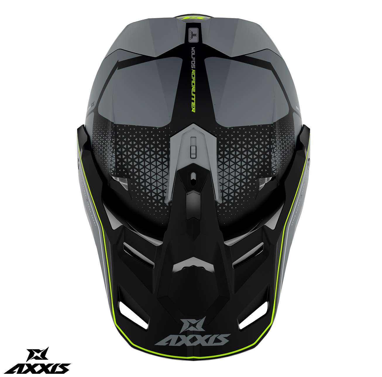 Casca adventure/touring/off road Axxis model Wolf DS Roadrunner B2 gri lucios – tip viziera: MT-V-20 L (59/60cm) - imagine 4