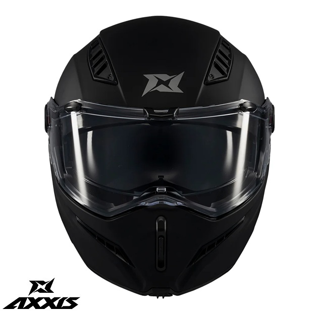 Casca modulabila (flip-up) Axxis GhostFighter SV A1 negru mat (ochelari soare integrati) Pinlock ready – tip viziera: MT-V-36 L (59/60cm) - imagine 4