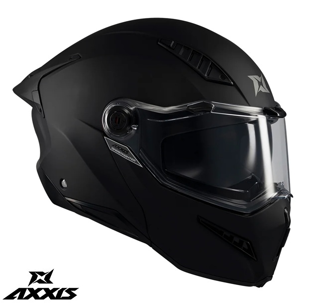 Casca modulabila (flip-up) Axxis GhostFighter SV A1 negru mat (ochelari soare integrati) Pinlock ready – tip viziera: MT-V-36 M (57/58cm) - imagine 5