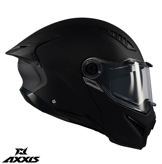 Casca modulabila (flip-up) Axxis GhostFighter SV A1 negru mat (ochelari soare integrati) Pinlock ready – tip viziera: MT-V-36 L (59/60cm) - imagine 6